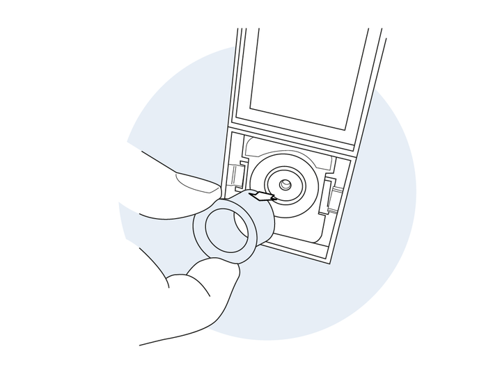 Remove the Rubber Holder @3x